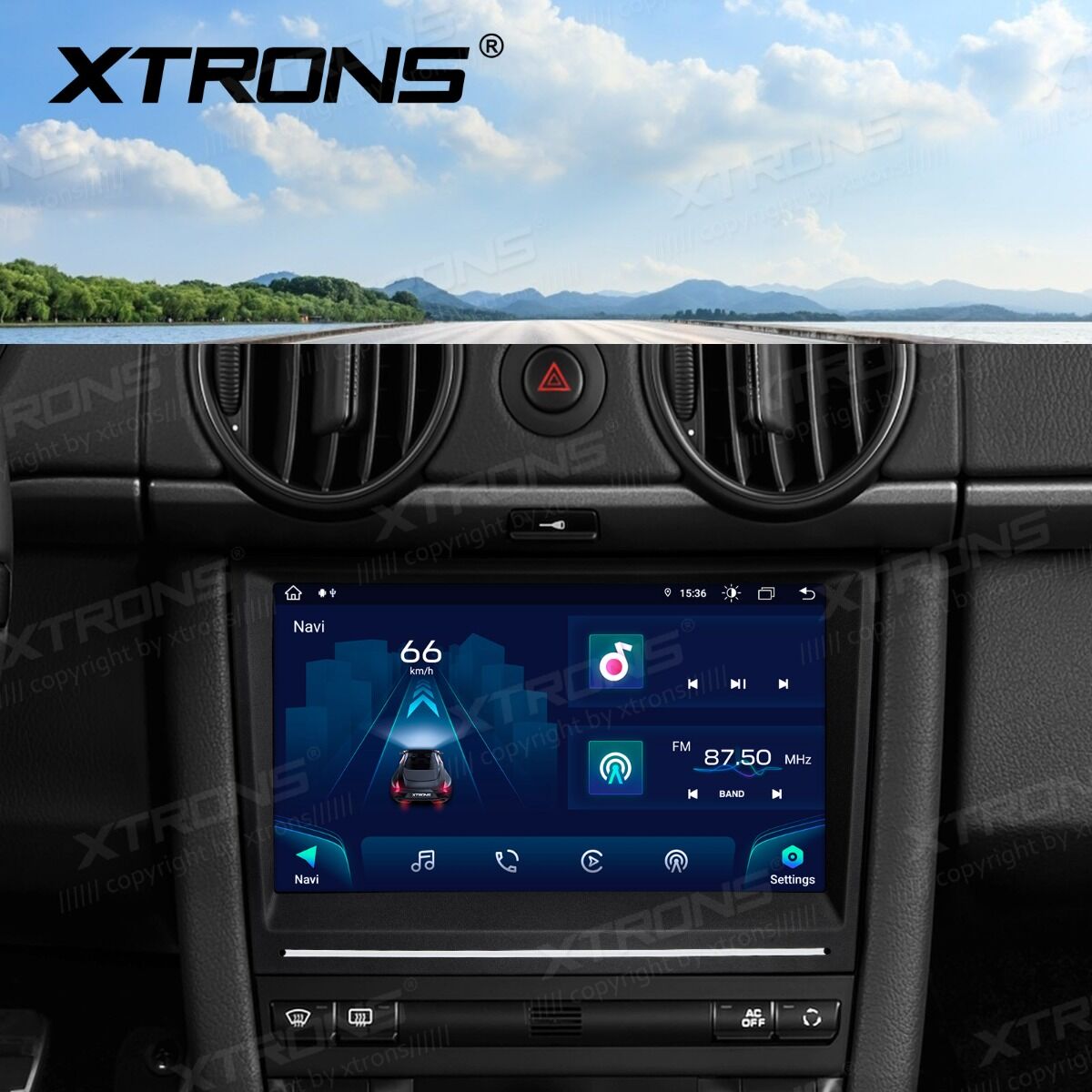 Porsche 911 /Cayman /Boxter 2005-2012 8" HD Android 14 Octacore 4/128 GB Wireless CarPlay Android auto wifi bt GPS Radio IAH84CMPL