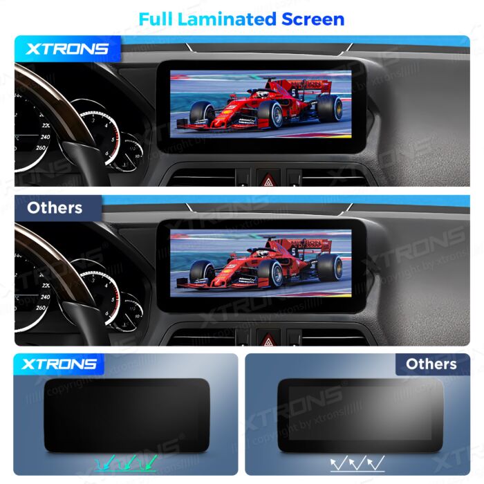 Autoradio Android da 10,25" per Mercedes-Benz Classe E | Apple CarPlay e Android Auto | QAMS1440M12EL