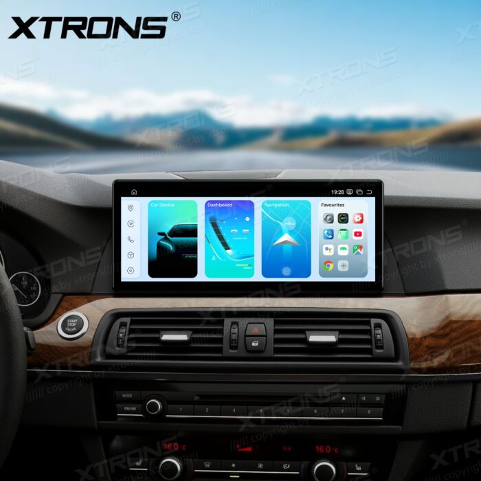 BMW 5 Series F10 / F11 CIC / 12,3" Carplay Android auto / Android e OEM / Qualcomm 680 / Octa Core / 8 GB di RAM e 128 GB di ROM / QGB23NB12FV