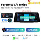 BMW 3 4 Series F30 F31 F32 F33 F34 F36 10,25" / 12,3" Android 14 Car Radio Snapdragon 680 Carplay Android Auto wireless GPS WIFI BT USB  AUTMFPLI