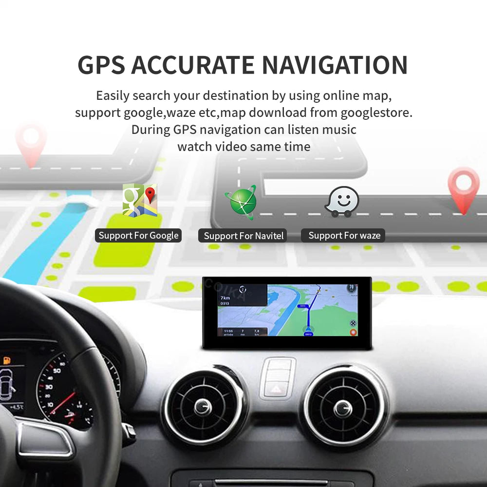 Audi A1 Q2 2013-2019 10,25" Carplay Android auto wireless WIFI GPS Bluetooth AUTM2R3L