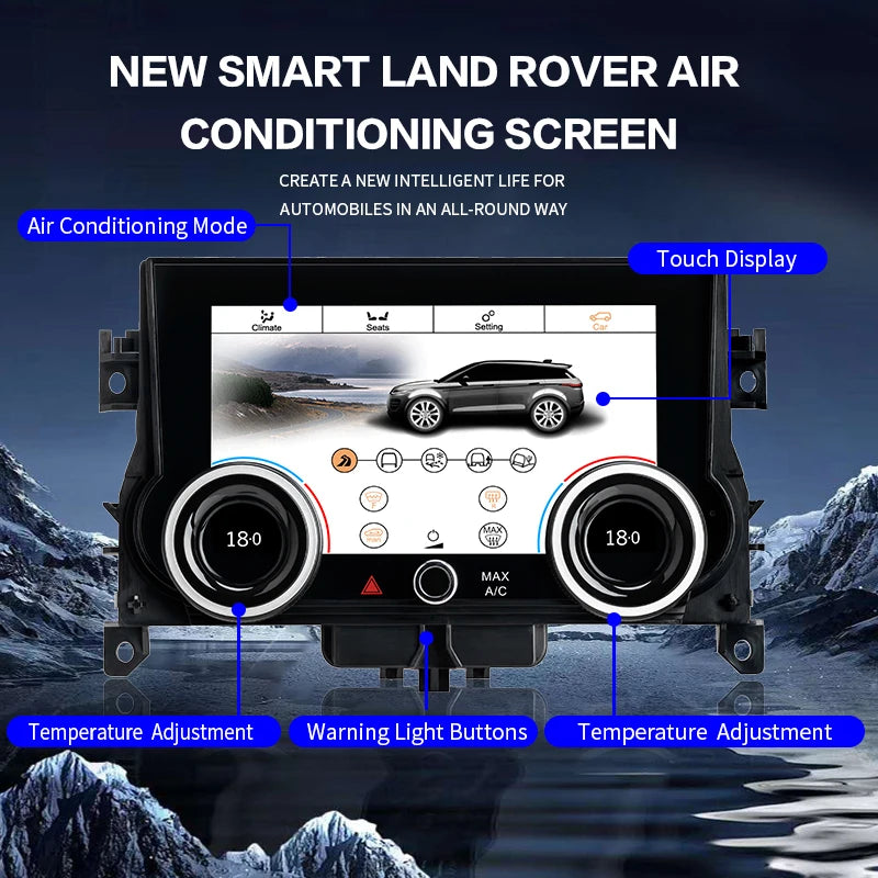Per Land Rover Evoque L551 L538 2012-2018 Aria Condizionata  Controllo del Clima schermo LCD 7 " AUTMLRWE7