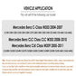 Mercedes Benz C-Class W203/CLC W203 CLK W209 9" Android 14 Carplay Android auto wireless wifi bt gps 4g AUTMENK8