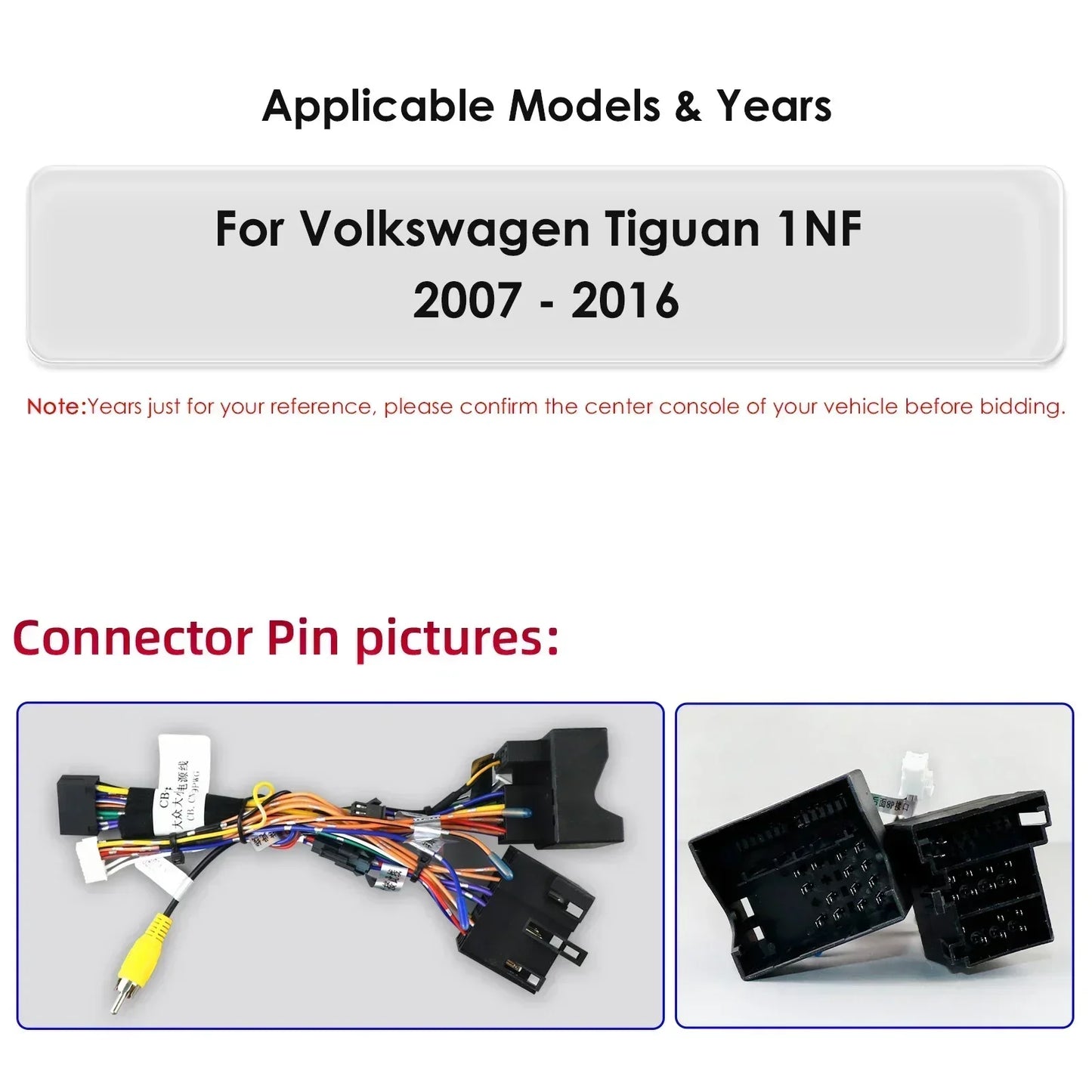 Volkswagen Tiguan 1NF 2007-2016 9,7" " Android 14 Carplay Android auto wireless wifi bt gps 4g  AUTMQ522
