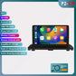 Volvo XC90 2004 - 2014 9" Android 14 Carplay Android auto wireless wifi bt gps 4g  AUTM3LED