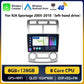 KIA Sportage 2005-2010 9" Android 14 Carplay Android auto wireless wifi bt gps 4g AUTMVR4R
