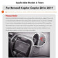 Renault Kaptur Captur 2016-2019 9" Android 14 Carplay Android auto wireless wifi bt gps 4g  AUTMG9L6