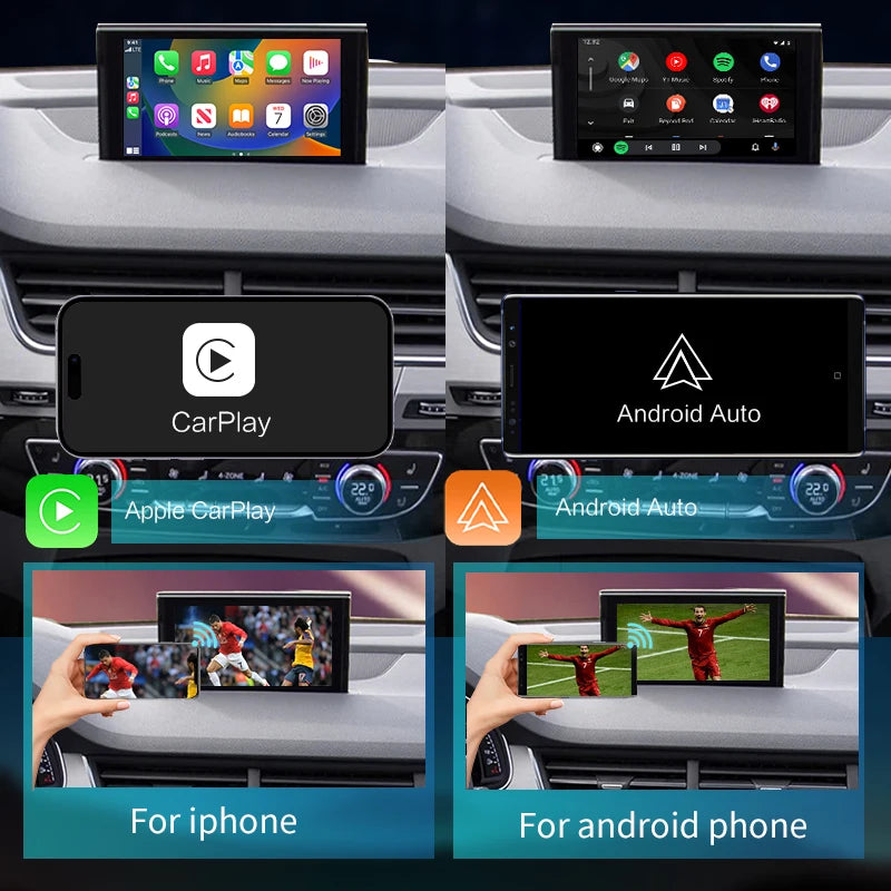 Q7 2016-2018 Wireless Apple CarPlay Android Auto  Mirror Link AirPlay Navigation AUTMAUDQ7NW