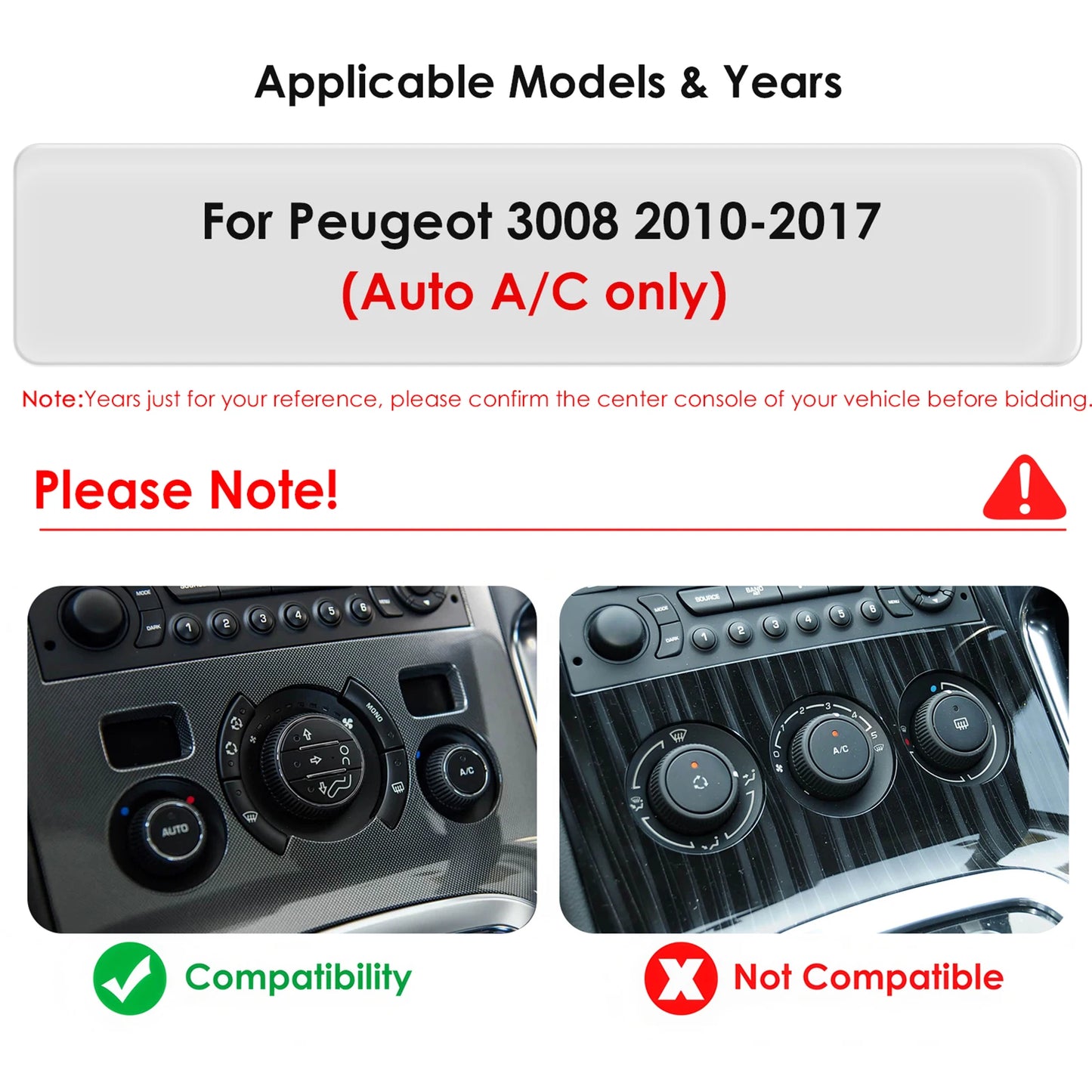Peugeot 3008 2010-2017 9,7" Android 14 Carplay Android auto wireless wifi bt gps 4g  AUTMWAX8