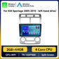 KIA Sportage 2005-2010 9" Android 14 Carplay Android auto wireless wifi bt gps 4g AUTMVR4R