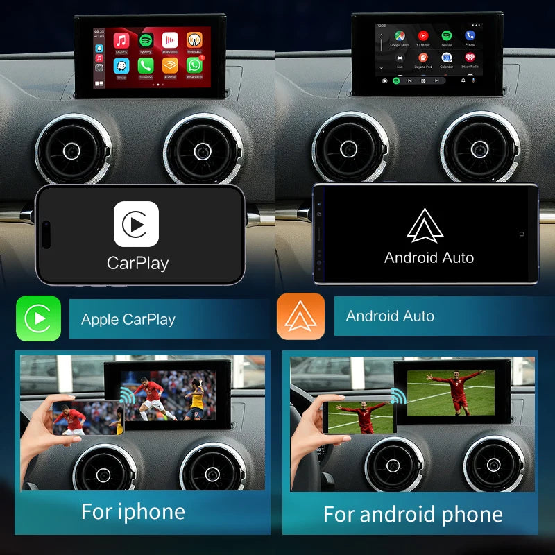 Audi A3 MIB 2014-2018 Wireless Apple CarPlay Android Auto  Mirror Link AirPlay Navigation AUTMA3MIB