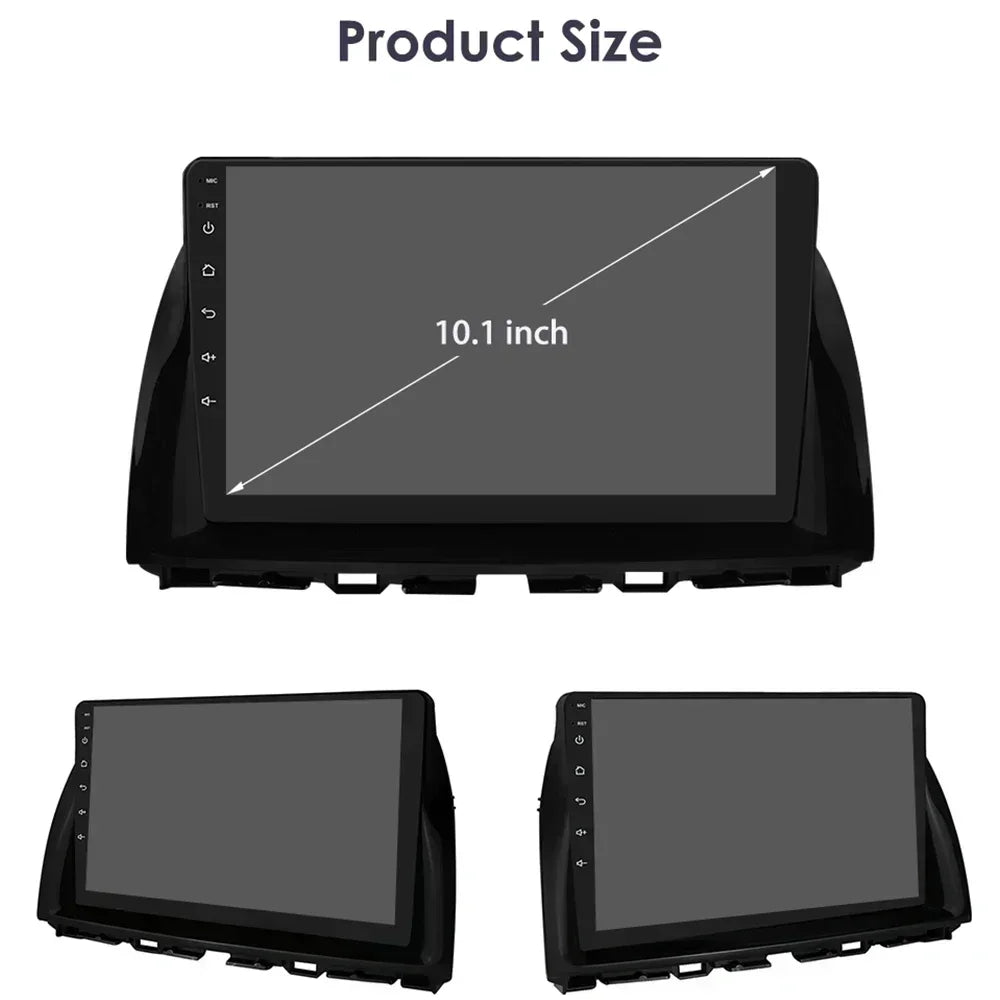 Mazda CX5 CX-5 CX 5 2012 - 2015 9" Android 14 Carplay Android auto wireless wifi bt gps 4g  AUTMAPJJ