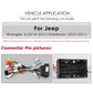 JEEP Wrangler 2018 -2021 9" Android 14 Carplay Android auto wireless wifi bt gps 4g  AUTMOFKI