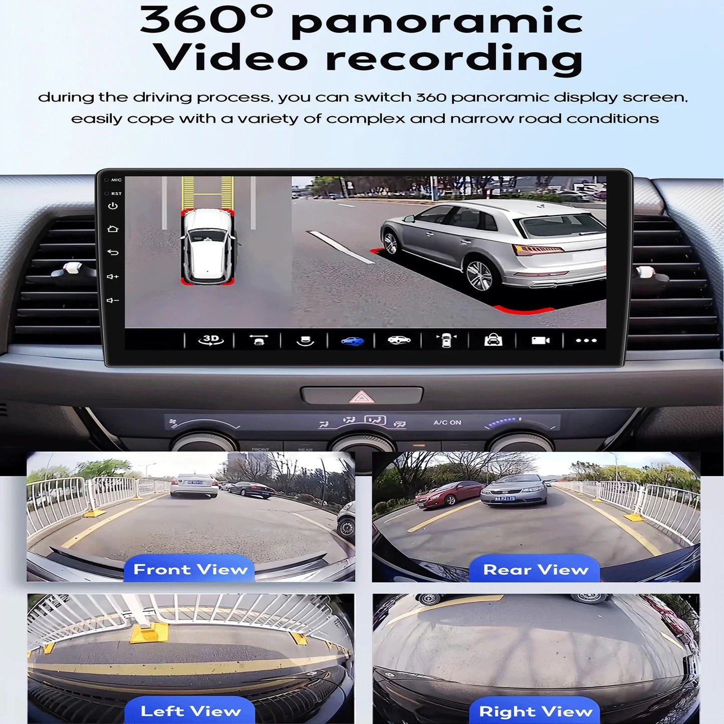 Peugeot 408 2014-2019 9,7" Android 14 Carplay Android auto wireless wifi bt gps 4g  AUTMNIEC