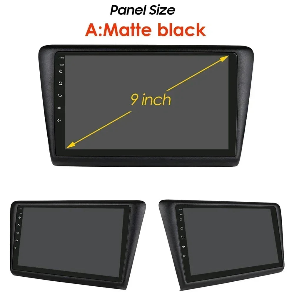 Skoda Rapid Seat Toledo 2013-2019 9" Android 14 Carplay Android auto wireless wifi bt gps 4g  AUTM0KRI