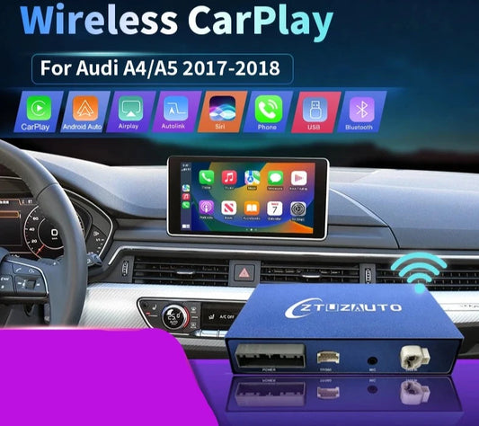Audi A4 A5 2017-2018 Wireless Apple CarPlay Android Auto  Mirror Link AirPlay gps AUTMAUDA4A5