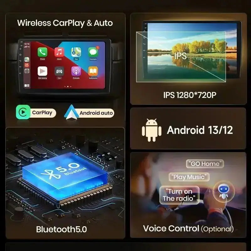 Volkswagen Crafter 2017-2021 10,1" V1pro AI Voice Carplay Android Auto Radio RDS WIFI GPS BT 4G Car Multimedia autoradio AUTMVWCRFT4