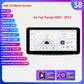Fiat Panda 2003 - 2012 9" Android 14 Carplay Android auto wireless wifi bt gps 4g  AUTMWUM9