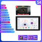 Dacia Duster  Renault Arkana 10,1" / 10,33" Android 14 Carplay Android auto wireless wifi bt gps 4g AUTMLWKH