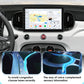 Fiat 500 2016 -2020  9"/10,33" Android 14 Carplay Android auto wireless wifi bt gps 4g AUTM7LJI