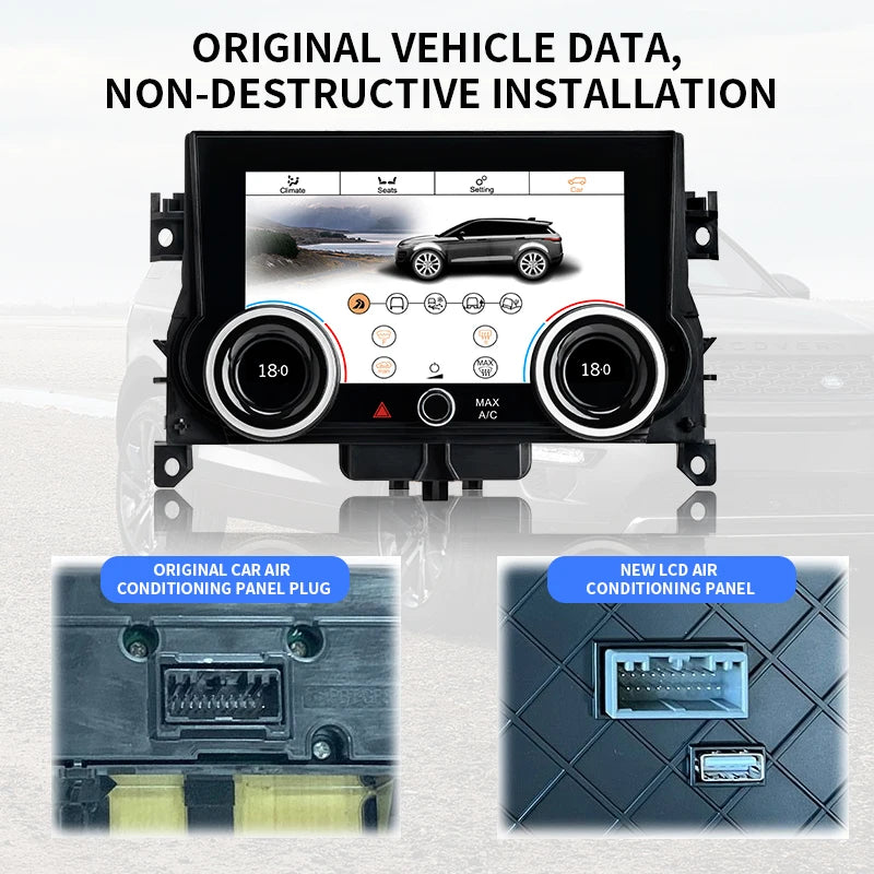Per Land Rover Evoque L551 L538 2012-2018 Aria Condizionata  Controllo del Clima schermo LCD 7 " AUTMLRWE7