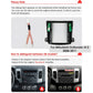 Mitsubishi Outlander Xl 2 2008-2013 9,7" Android 14 Carplay Android auto wireless wifi bt gps 4g AUTMXLOMX