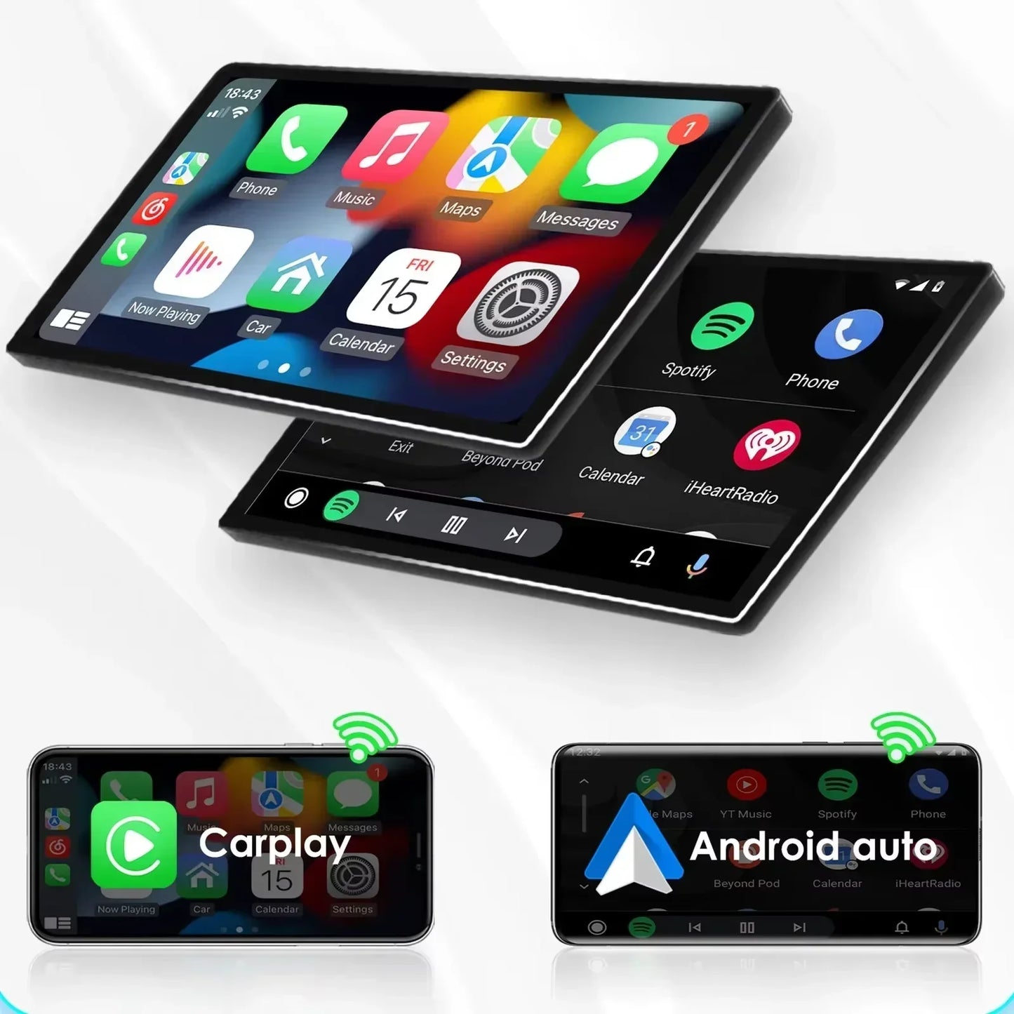 Opel Meriva B 2009-2014 9" Android 14 Carplay Android auto wireless wifi bt gps 4g  AUTMJY5X