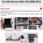 Alfa Romeo MiTo 955 2008-2016 9" Android 14 Carplay Android auto wireless wifi bt gps 4g AUTM5QGH