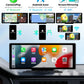 9,33 pollici monitor portatile con touch screen con navigazione  IPS con CarPlay wireless Android Auto Mirroring  DVR 2K 1080P HP901