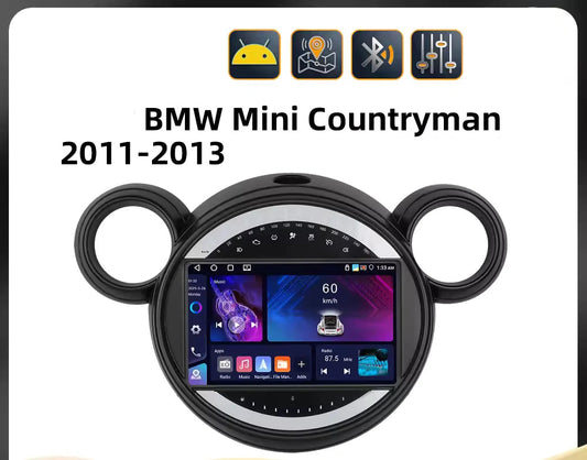 BMW Mini Countryman 2011-2013 Multimedia Player Android Auto Carplay WIFI GPS BT Car Audio  AUTMST8Z