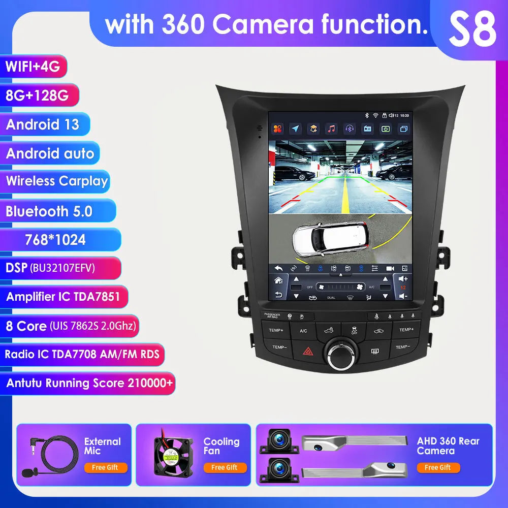 Hyundai I30 GD Elantra GT 2011 - 2017 9,7" Android 14 Carplay Android auto wireless wifi bt gps 4g  AUTM26P7