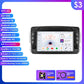 Mercedes Benz CLK C209 W209 W203 W463 W168 Viano 7" Android 14 Carplay Android auto wireless wifi bt gps 4g  AUTM3WB7