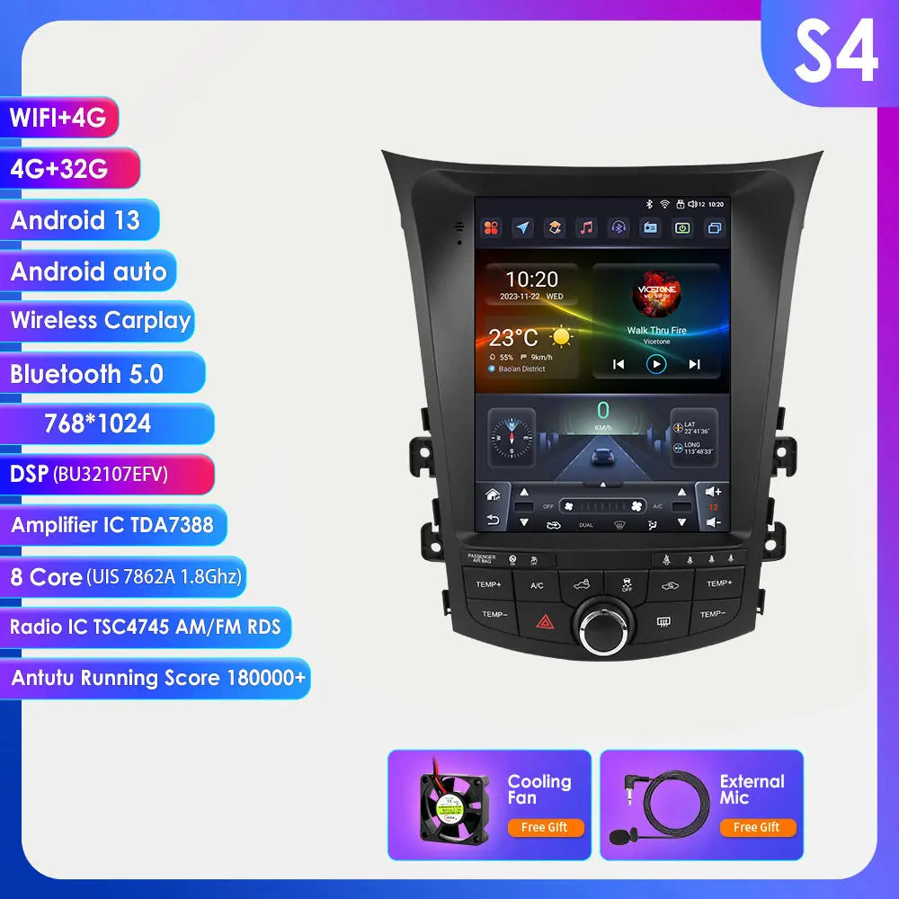 Hyundai I30 GD Elantra GT 2011 - 2017 9,7" Android 14 Carplay Android auto wireless wifi bt gps 4g  AUTM26P7