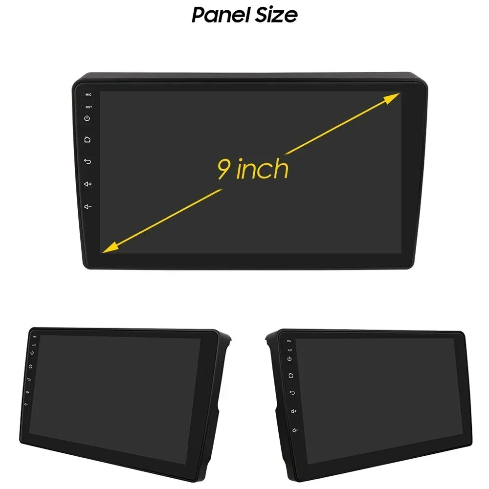 Citroen Berlingo 2 B9 / Peugeot Partner 2008-2019 9" Android 14 Carplay Android auto wireless wifi bt gps 4g  AUTM8CQ4