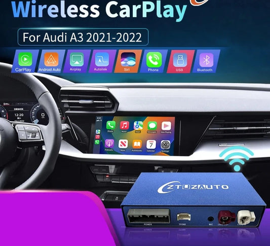 Audi A3 MIB3 2021-2022 Wireless Apple CarPlay  Android Auto Mirror Navigation AUTMADA3MIB3