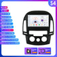 Hyundai I30 2006-2011  9" Android 14 Carplay Android auto wireless wifi bt gps 4g AUTMQS31