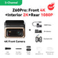 4K Dash Cam Z60 Pro HDR anteriore +posteriore Camera SONY STARVIS2 678 Sensor 5GHz Wi-Fi GPS ADAS 4G DVR AUTMRGSL