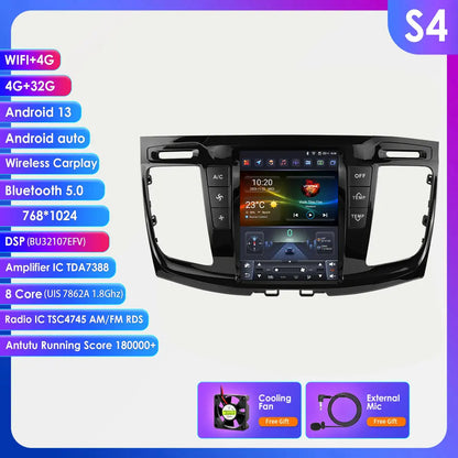 Ford Transit Custom 2021-2023  Android 14 9.7 "  Car Stereo GPS Carplay Android Auto wireless  Multimedia Intelligent Player AUTM7GJT