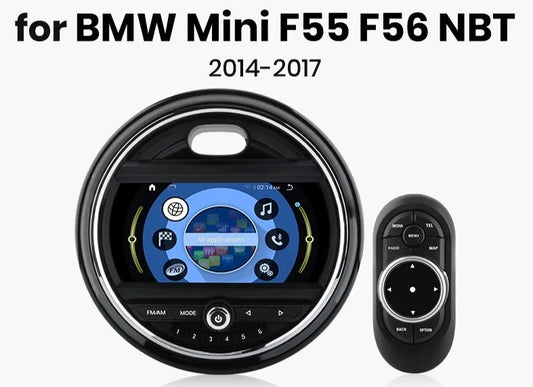 MINI F55 F56 NBT 2014-2017 Wireless Carplay Android Auto Radio RDS WIFI BT GPS  Multimedia AUTMMINON2