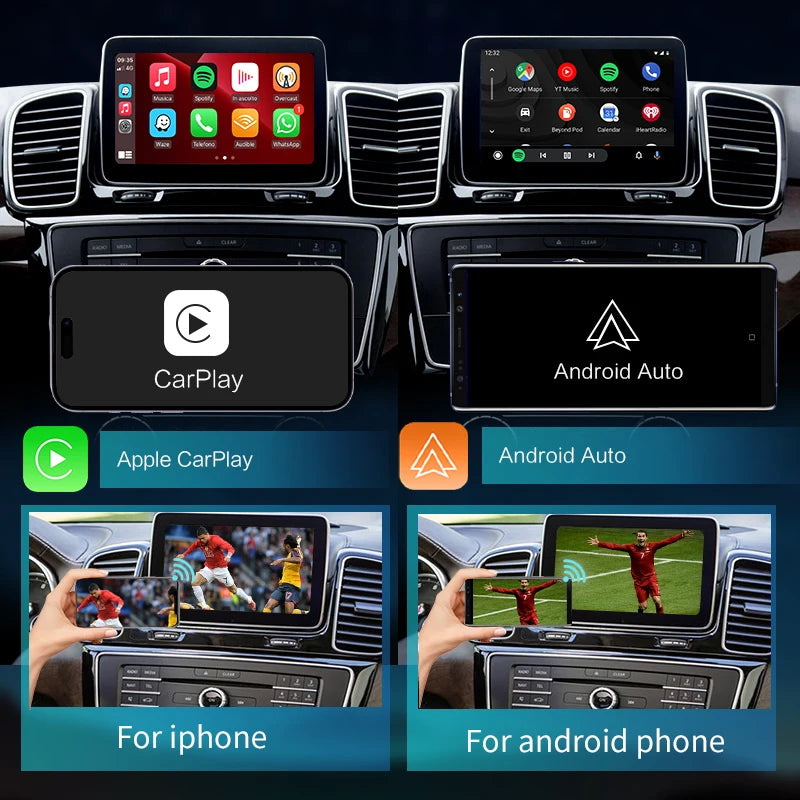 Mercedes Benz GLE GLS CLS 2014-2018 Wireless CarPlay  Android Auto Mirror Link AirPlay GPS AUTMMBGGCS