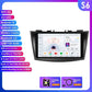 Suzuki Swift 4 2011-2015 9" Android 14 Carplay Android auto wireless wifi bt gps 4g  AUTMSCNB