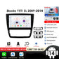 Skoda Yeti 5L 2009-2014 9" 10,33" Android 14 Carplay Android auto wireless wifi bt gps 4g  AUTMXR7U