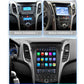 Hyundai I30 GD Elantra GT 2011 - 2017 9,7" Android 14 Carplay Android auto wireless wifi bt gps 4g  AUTM26P7