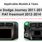 Dodge Journey Fiat Freemont 2011 - 2020 Car Radio wireless CarPlay Android Auto GPS RDS WIFI AUTMFFRDG9
