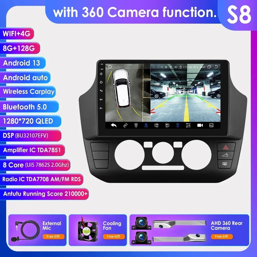 Volkswagen UP! 2017 -2023 9" Android 14 Carplay Android auto wireless wifi bt gps 4g  AUTMYZ23