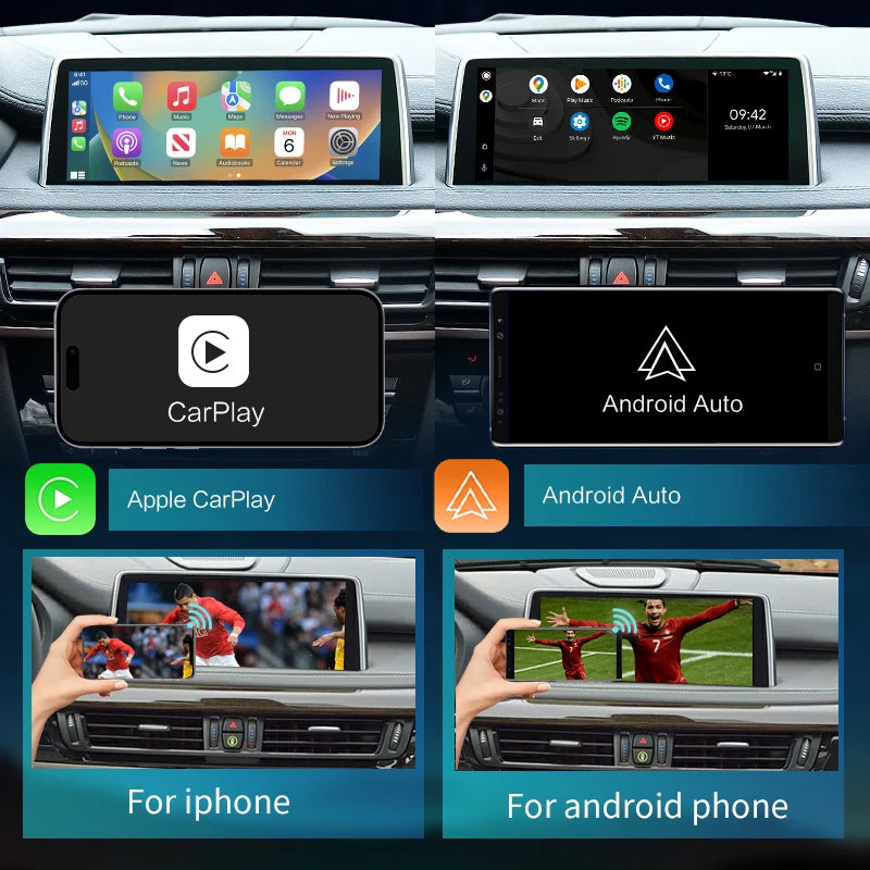 BMW X5 F15 X6 F16 X1 F48 NBT/EVO System 2014-2020 Wireless CarPlay Android Mirror Link AirPlay Autolink Navi AUTMBWXFNT
