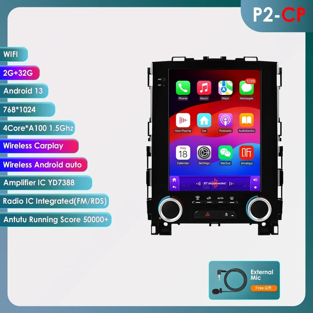 Renault Koleos Megane 4 Samsung SM6 Talisman 2017-2019 9,7" Android 14 Carplay Android auto wireless wifi bt gps 4g  AUTM9IJM
