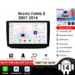 Skoda Fabia 2 2007 - 2014 10,1" Android 14 Carplay Android auto wireless wifi bt gps 4g  AUTMQ1FL