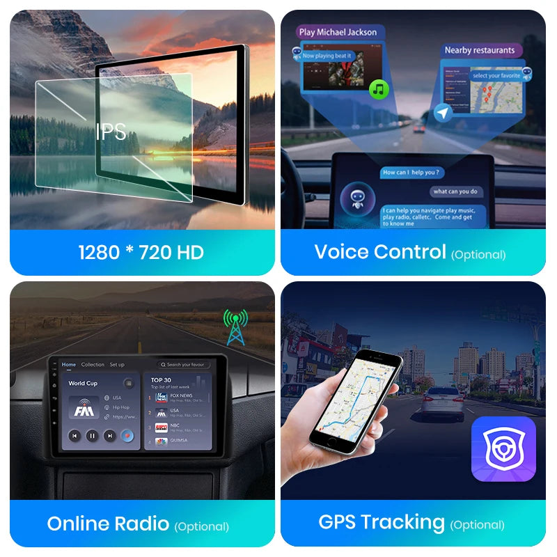 Dacia Duster 2015-2018 9" Android 12 carplay android auto wifi gps  AUTMSDT1
