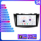 Suzuki Swift 4 2011-2015 9" Android 14 Carplay Android auto wireless wifi bt gps 4g  AUTMSCNB